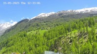 Archiv Foto Webcam Heliport Zermatt 11:00