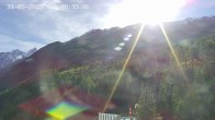 Archiv Foto Webcam Heliport Zermatt 07:00