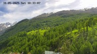 Archiv Foto Webcam Heliport Zermatt 09:00