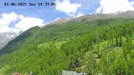 Archiv Foto Webcam Heliport Zermatt 13:00