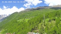 Archiv Foto Webcam Heliport Zermatt 15:00