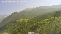 Archiv Foto Webcam Heliport Zermatt 09:00