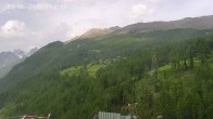 Archiv Foto Webcam Heliport Zermatt 17:00