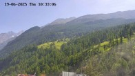Archiv Foto Webcam Heliport Zermatt 09:00