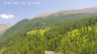 Archiv Foto Webcam Heliport Zermatt 11:00