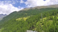 Archiv Foto Webcam Heliport Zermatt 13:00