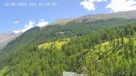 Archiv Foto Webcam Heliport Zermatt 11:00