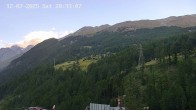 Archiv Foto Webcam Heliport Zermatt 19:00