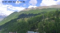 Archiv Foto Webcam Heliport Zermatt 15:00