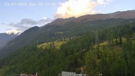 Archiv Foto Webcam Heliport Zermatt 19:00