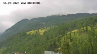 Archiv Foto Webcam Heliport Zermatt 07:00