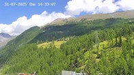 Archiv Foto Webcam Heliport Zermatt 13:00