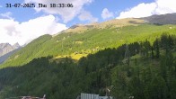 Archiv Foto Webcam Heliport Zermatt 17:00