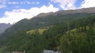 Archiv Foto Webcam Heliport Zermatt 17:00