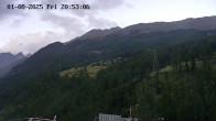 Archiv Foto Webcam Heliport Zermatt 21:00