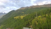 Archiv Foto Webcam Heliport Zermatt 19:00