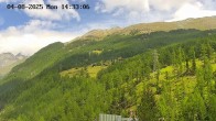 Archiv Foto Webcam Heliport Zermatt 13:00