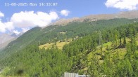 Archiv Foto Webcam Heliport Zermatt 13:00