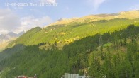 Archiv Foto Webcam Heliport Zermatt 17:00