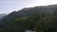 Archiv Foto Webcam Heliport Zermatt 08:00