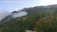 Archiv Foto Webcam Heliport Zermatt 08:00