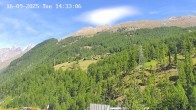 Archiv Foto Webcam Heliport Zermatt 13:00