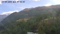 Archiv Foto Webcam Heliport Zermatt 08:00