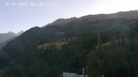 Archiv Foto Webcam Heliport Zermatt 07:00