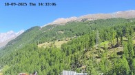 Archiv Foto Webcam Heliport Zermatt 13:00