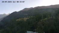 Archiv Foto Webcam Heliport Zermatt 07:00