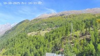 Archiv Foto Webcam Heliport Zermatt 13:00