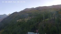Archiv Foto Webcam Heliport Zermatt 07:00