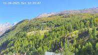 Archiv Foto Webcam Heliport Zermatt 11:00