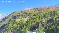 Archiv Foto Webcam Heliport Zermatt 11:00