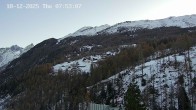 Archiv Foto Webcam Heliport Zermatt 06:00