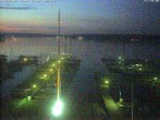Archiv Foto Webcam Berlin: Potsdamer Yachtclub am Wannsee 21:00
