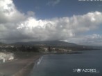 Archived image Webcam Beach Milícias - São Roque do Pico 13:00