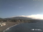 Archived image Webcam Beach Milícias - São Roque do Pico 09:00