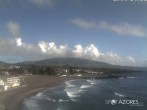 Archiv Foto Webcam Strand Milícias - São Roque do Pico 11:00