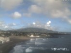 Archiv Foto Webcam Strand Milícias - São Roque do Pico 13:00