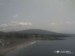 Archiv Foto Webcam Strand Milícias - São Roque do Pico 11:00