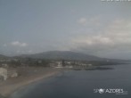 Archiv Foto Webcam Strand Milícias - São Roque do Pico 13:00