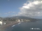 Archiv Foto Webcam Strand Milícias - São Roque do Pico 15:00