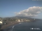 Archiv Foto Webcam Strand Milícias - São Roque do Pico 17:00