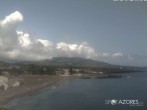 Archiv Foto Webcam Strand Milícias - São Roque do Pico 13:00