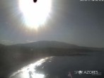 Archiv Foto Webcam Strand Milícias - São Roque do Pico 07:00