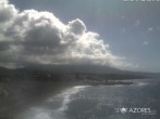 Archiv Foto Webcam Strand Milícias - São Roque do Pico 09:00