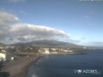 Archiv Foto Webcam Strand Milícias - São Roque do Pico 17:00