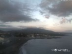 Archiv Foto Webcam Strand Milícias - São Roque do Pico 19:00