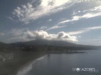 Archiv Foto Webcam Strand Milícias - São Roque do Pico 09:00